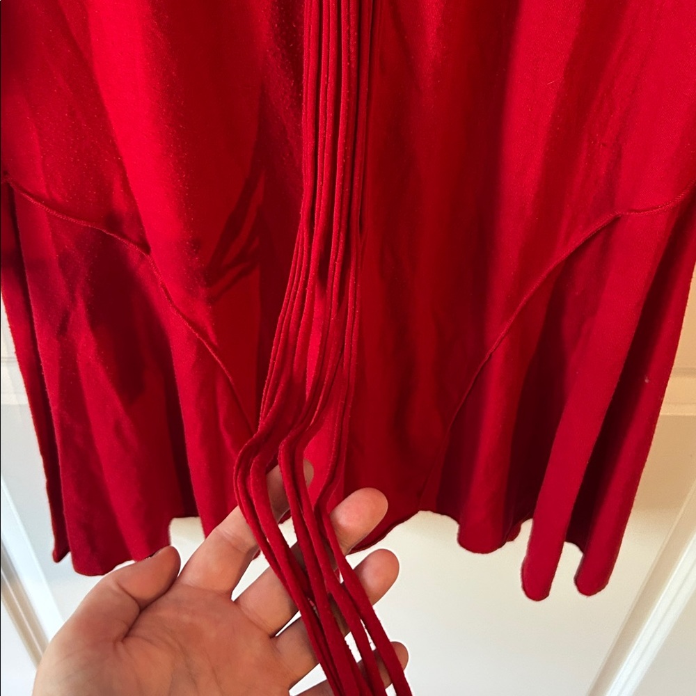 Grace elements Vibrant Red Tunic Top - image 3